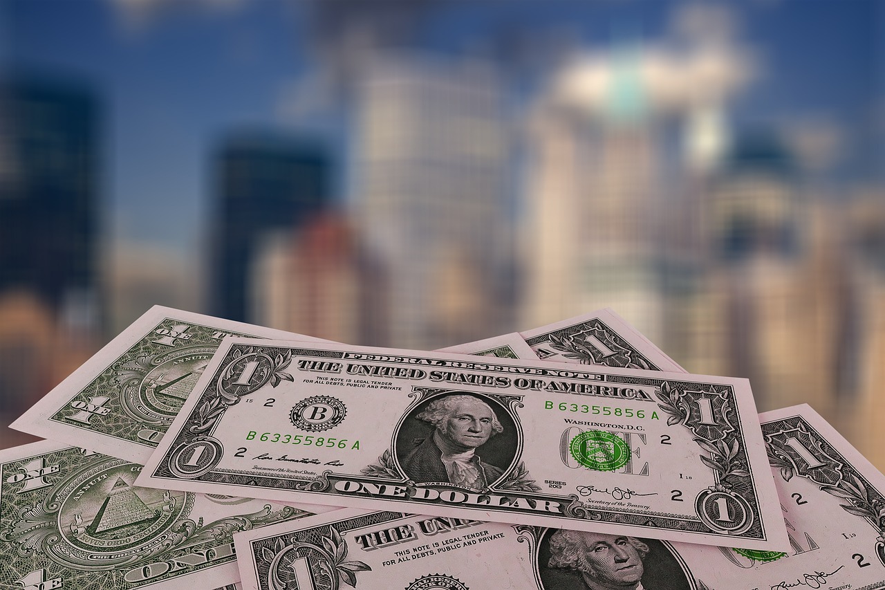 dollar, currency, money