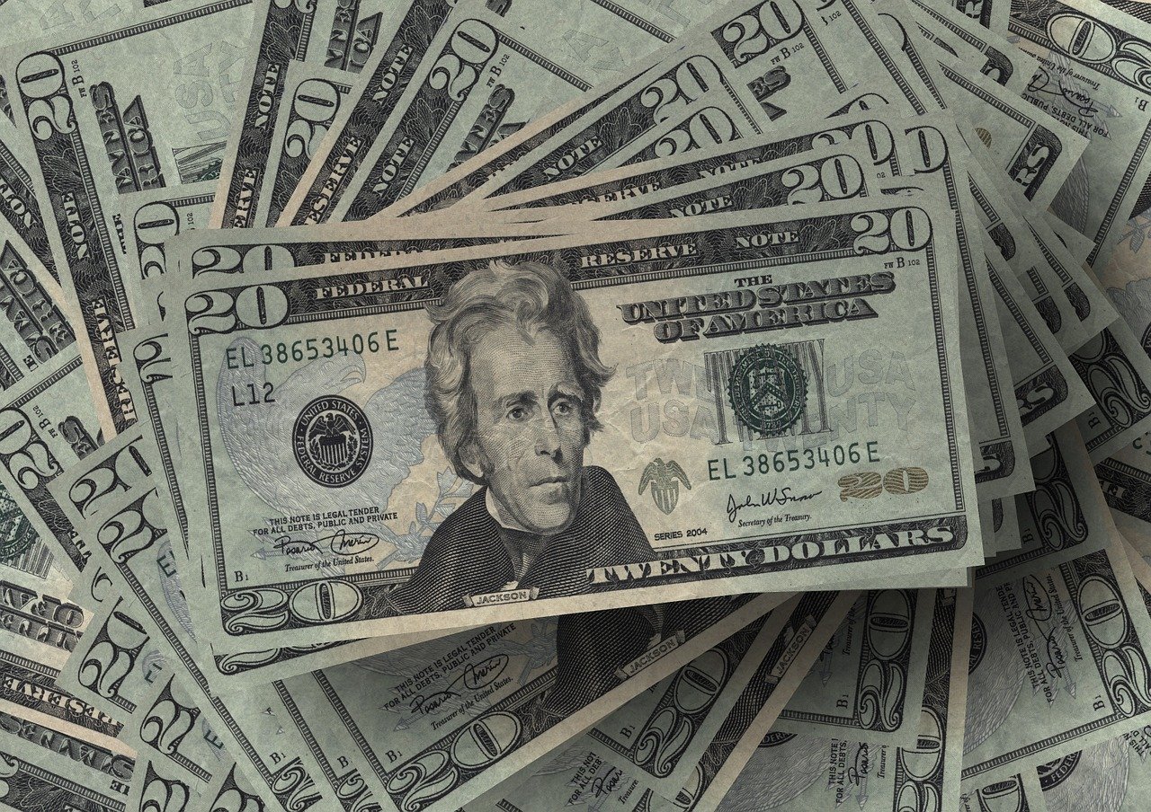 dollar, currency, money
