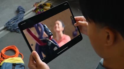 Este iPad tendría un brazo robótico. (Apple)