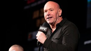 Dana White critica duramente a su equipo tras confundir a Shakur Stevenson con un jugador de la NBA en UFC 329