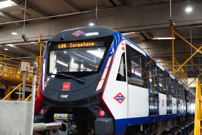 Metro de Madrid incorpora su primer tren autónomo y sin conductor para la línea 6 en 2027