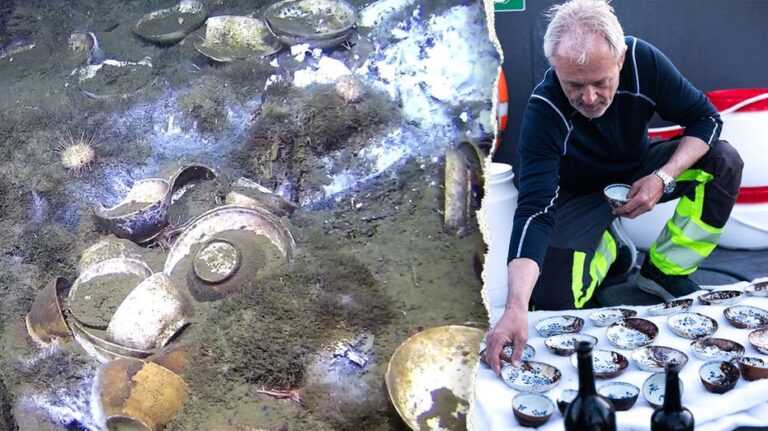 Descubren en Noruega un naufragio del siglo XVIII con carga intacta