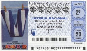 Resultados del Sorteo Extraordinario de Vacaciones de la Lotería Nacional del 4 de julio de 2026