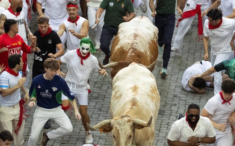 Identifican y detienen al Joker que interrumpió los encierros de San Fermín
