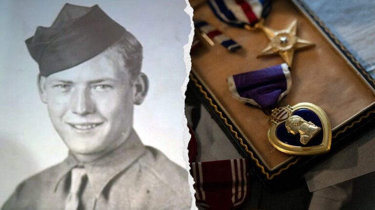Veterano de la Segunda Guerra Mundial recibe la Medalla de Corazón Púrpura tras más de 80 años de espera