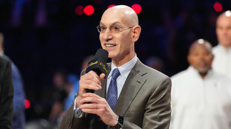 Adam Silver minimiza el trato físico a Caitlin Clark y evita exigir mayor protección en la WNBA