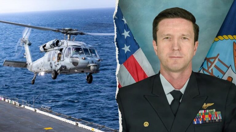 La Marina de EE. UU. identifica a comandante desaparecido tras amerizaje de emergencia en el Mar Arábigo