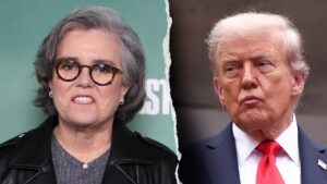 Rosie O’Donnell cuestiona salud de Trump y predice que no llegará a 2028 como presidente
