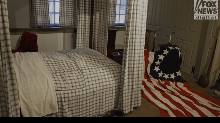 Betsy Ross y la creación de la primera bandera americana en el 250 aniversario de Estados Unidos