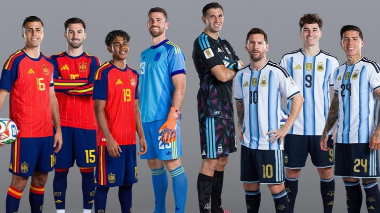 España y Argentina disputarán por primera vez anillos oficiales por el Mundial de fútbol