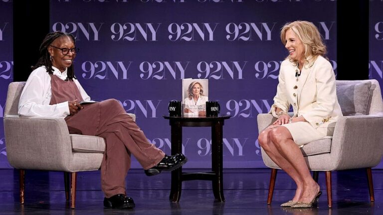 Jill Biden critica trato desigual que enfrentó Joe Biden en prensa frente al actual gobierno