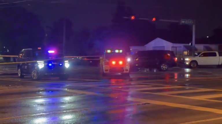 Tiroteo en estación de gasolina del noroeste de Miami-Dade deja un herido grave y un sospechoso prófugo