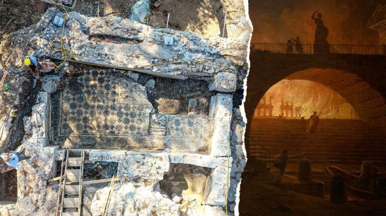Descubren posible cuartel de bomberos romano de casi 2,000 años cerca del Coloso