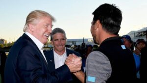 Donald Trump será presidente honorario en la Presidents Cup 2026 en Chicago