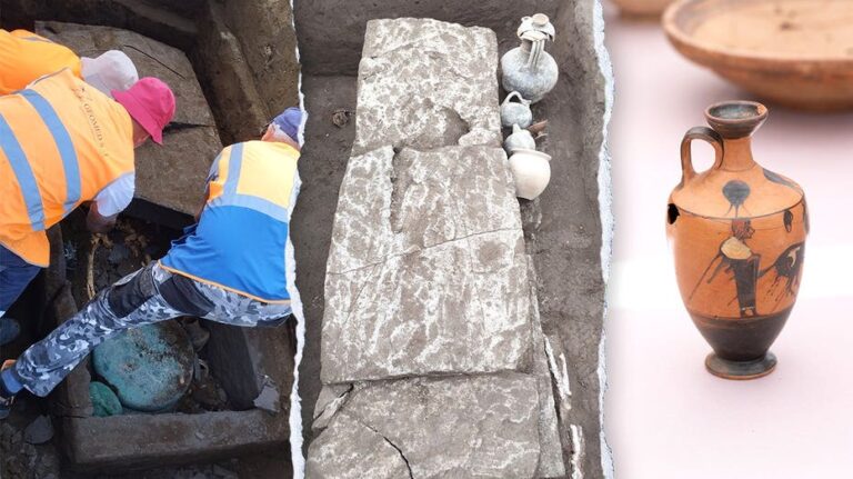 Descubren en Italia ciudad de la muerte de 2,600 años durante expansión de fábrica de pasta
