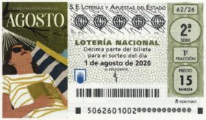 Resultados del Sorteo Extraordinario de la Lotería Nacional del 1 de agosto de 2026