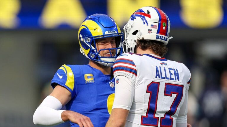 Matthew Stafford y Josh Allen lideran las calificaciones de Madden NFL 27 con puntuación perfecta