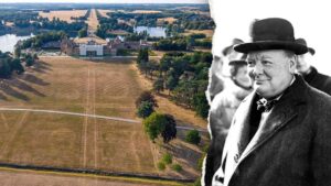 Revelan restos de jardín del siglo XVIII en Blenheim Palace a causa de la reciente ola de calor