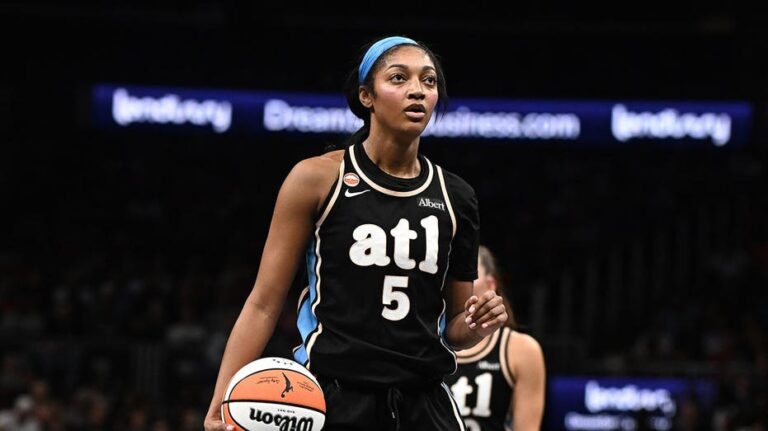 Angel Reese reconoce un mal comienzo pero impulsa a Atlanta Dream en la primera mitad contra Indiana Fever