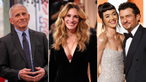 Celebridades como Julia Roberts y Katy Perry apoyaron a Anthony Fauci durante la pandemia de COVID-19