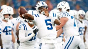 Las dudas aumentan sobre Anthony Richardson tras errores en la pretemporada de los Colts