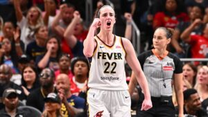 Caitlin Clark impulsa récord histórico de audiencia en partido WNBA entre Indiana Fever y Atlanta Dream