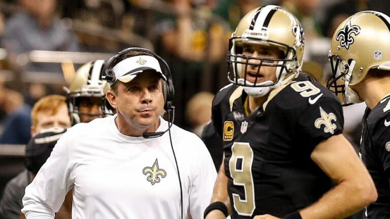 Sean Payton emocionado tras invitación de Drew Brees para su ceremonia del Salón de la Fama