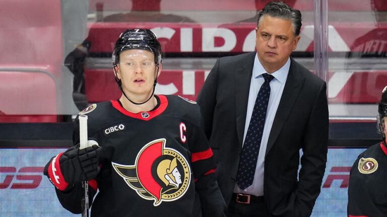 Entrenador de Senators confiesa que la salida de Brady Tkachuk fue una sorpresa para todos