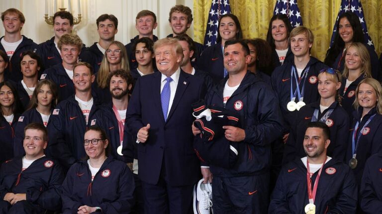 Trump celebra en la Casa Blanca la histórica actuación de Team USA en los Juegos de Invierno 2026