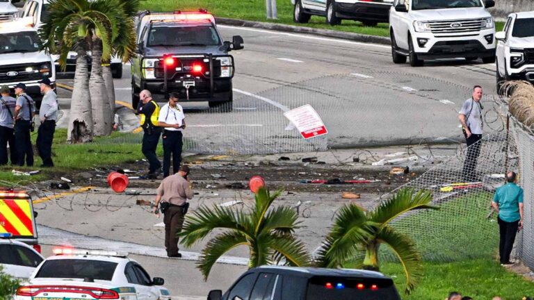 Investigan causas del choque fatal de un avión de carga de Amazon en Miami