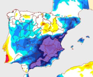 AEMET alerta por tormentas intensas este jueves en varias regiones de España