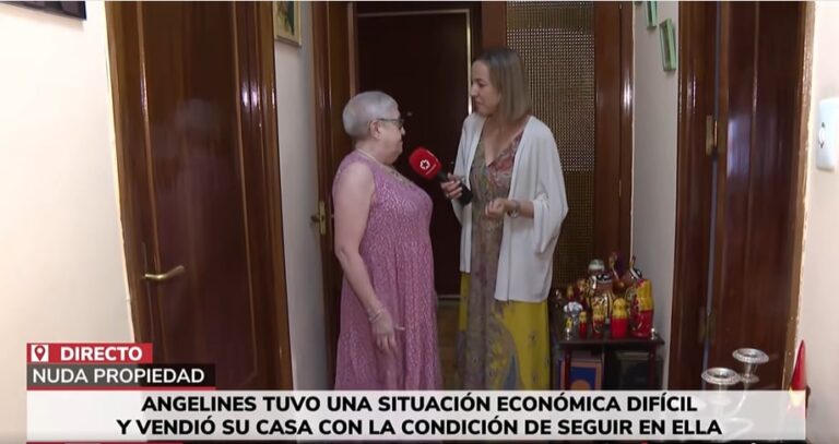 Mujer de 80 años vende nuda propiedad de su vivienda para pagar deudas sin perder su hogar en Madrid