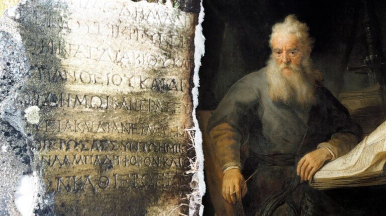 Descubren inscripciones milenarias que revelan cultos antiguos en región visitada por el apóstol Pablo