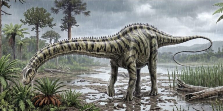 Descubren en Teruel el primer Diplodocus fuera de Norteamérica