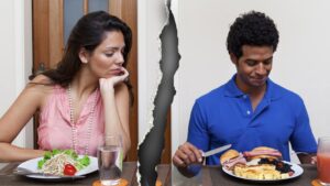 La ‘divorcio alimenticio’ entre parejas aumenta y preocupa a expertos en salud y relaciones