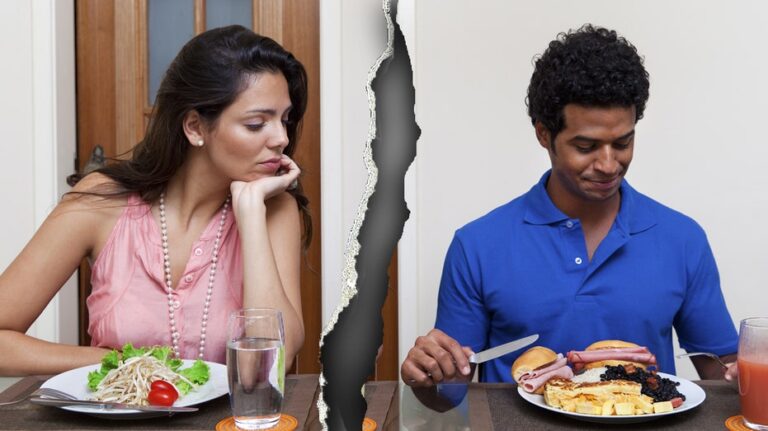 La ‘divorcio alimenticio’ entre parejas aumenta y preocupa a expertos en salud y relaciones