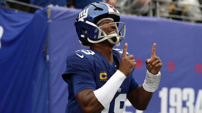 Jameis Winston lidera a Giants a una ajustada victoria dedicada a Jaxson Dart