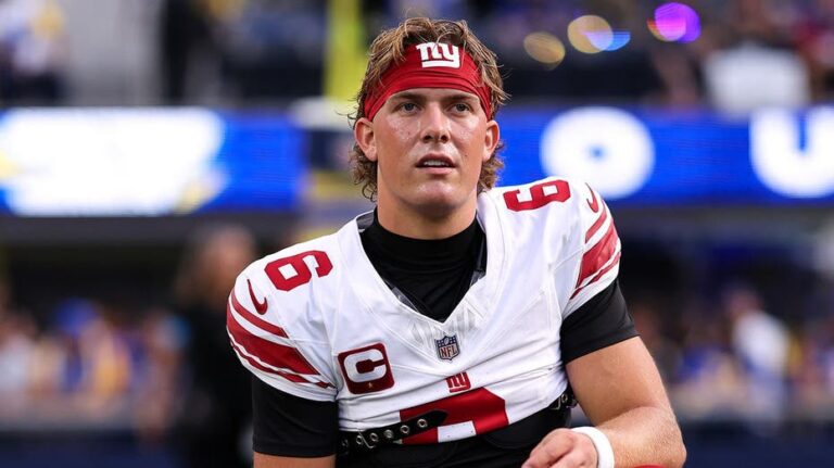 Nueva derrota de los Giants y preocupación por lesión de Jaxson Dart en la NFL