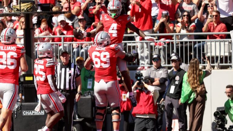 Jeremiah Smith impulsa a Ohio State como favorito en el Heisman tras actuación histórica