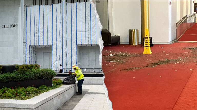 Colapso parcial del techo en el Kennedy Center impulsa cierre para renovaciones