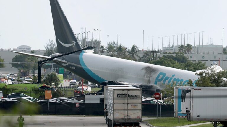 Investigación revela fallos en sistemas de frenado del avión de Amazon en accidente fatal en Miami