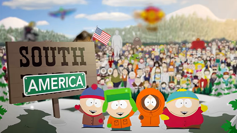 South Park cambia a South America en su estreno de temporada para parodiar cambios de nombres geográficos