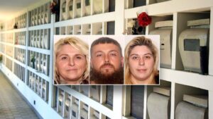 Detienen en EE. UU. a trio acusado de robar objetos de nichos funerarios en múltiples estados