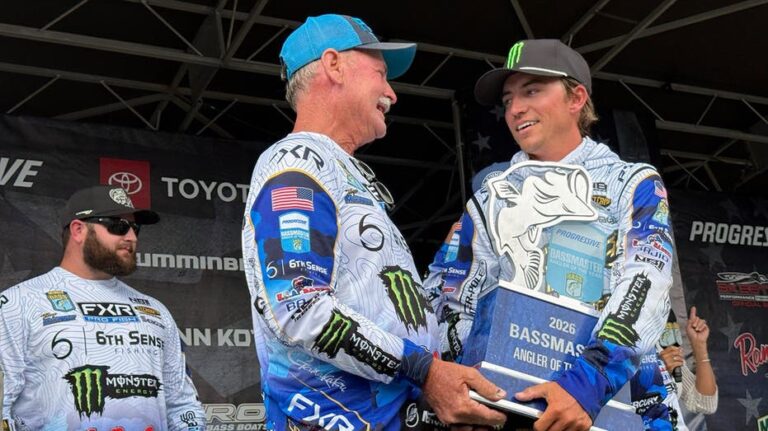 Trey McKinney se gana el respeto en Bassmaster y alcanza histórico título de Angler del Año