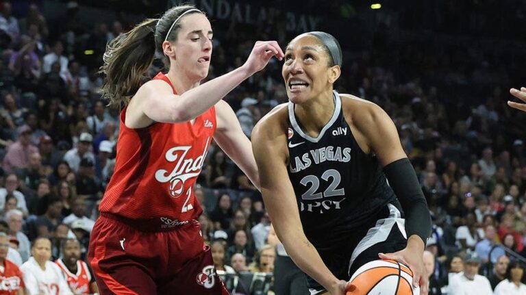 Caitlin Clark deja el alma en la cancha pese a derrota de Indiana Fever ante Las Vegas Aces