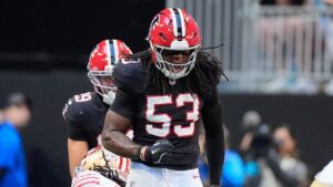 Kendal Daniels selló la victoria de los Falcons tras volver de una lesión alarmante