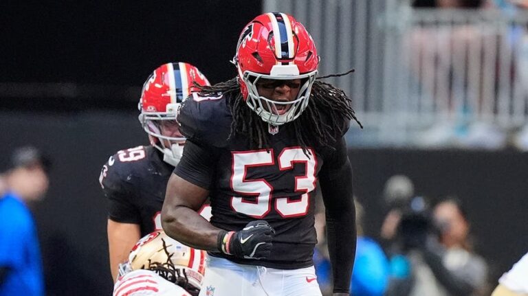 Kendal Daniels selló la victoria de los Falcons tras volver de una lesión alarmante