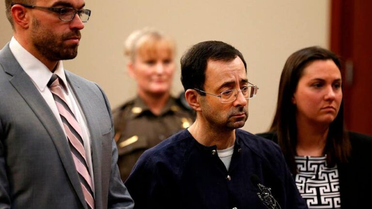 Larry Nassar eliminado del registro de agresores sexuales en Michigan tras fallo judicial